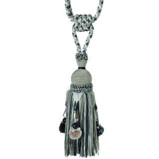 Interlude pendant tieback, Nero