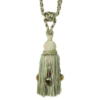 Interlude pendant tieback, Gold