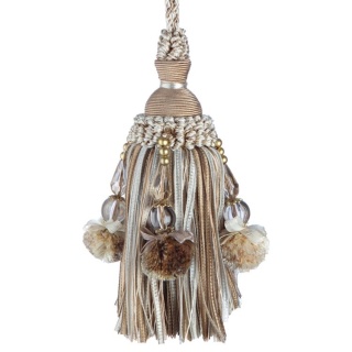 Interlude key tassel, Cream