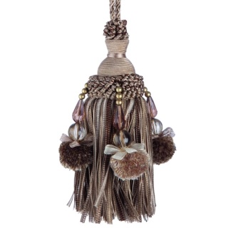 Interlude key tassel, Latte