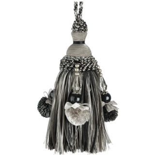 Interlude key tassel, Nero