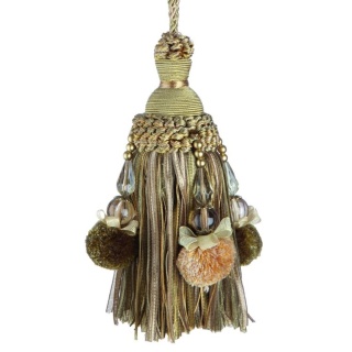 Interlude key tassel, Green