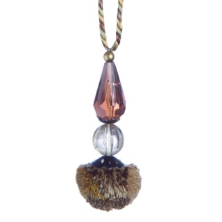 Interlude pendant tassel, Gold
