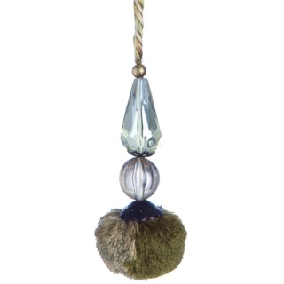 Interlude pendant tassel, Green