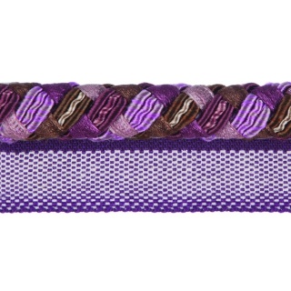 Interlude flanged cord, Aubergine