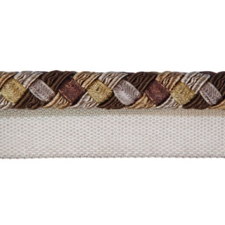 Interlude flanged cord, Brown