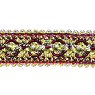 Interlude braid, Red