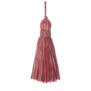 Belezza key tassel, Ruby