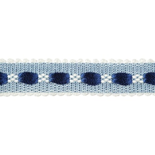 Belezza narrow braid, Denim