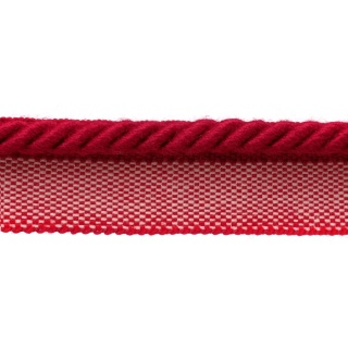 Oberon small flanged cord, Red