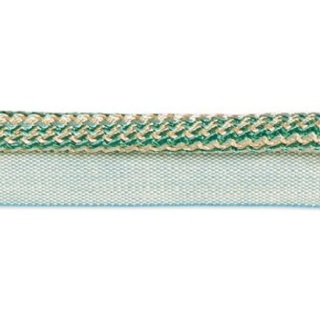 Atomic flanged cord, Turquoise