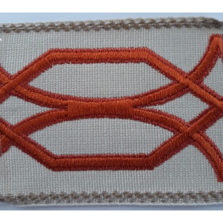 Selkirk wide braid, Ginger