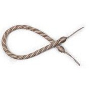 September rope tieback, Pewter