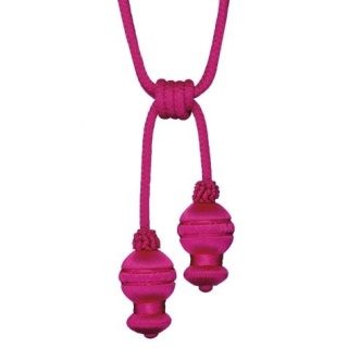 Atomic double tassel tieback, Pink