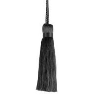 Venus key tassel, Eclipse Black