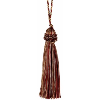 Atomic key tassel, Red