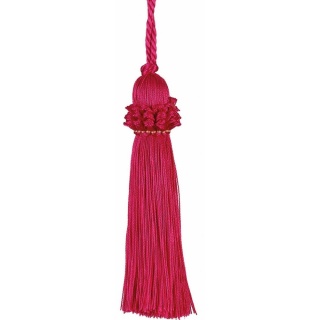 Atomic key tassel, Pink