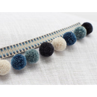 Romo Tivoli Pom-Pom Braid, Danube