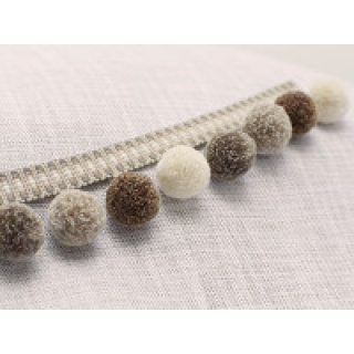 Romo Tivoli Pom-Pom Braid, Oyster