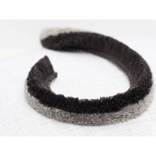 Romo Fara Brush Fringe, Charcoal