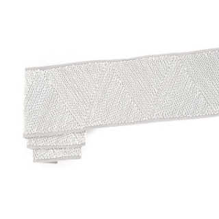Romo Villa Nova Corded Border, Chrome