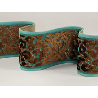 Romo Leopard Velvet Braid, Aruba