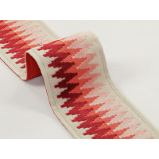 Romo Chevron Braid, Poppy Blaze