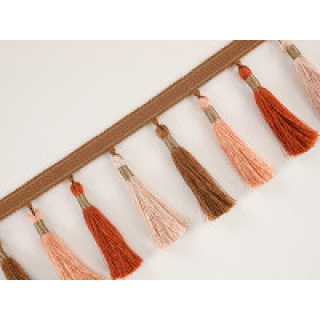 Romo Tassel Fringe, Sienna