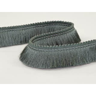 Romo Brush Fringe, Smoky Blue