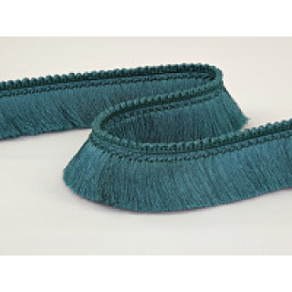 Romo Brush Fringe, Peacock