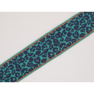 Romo Leopard Braid, Peacock