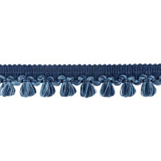 Romo Villa Nova Looped Outdoor Fringe, Indigo