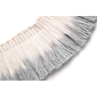 Christopher Farr Cloth Ombre Fringe Pale Blue