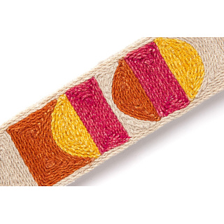 Christopher Farr Cloth Kit Kemp Pop Art Border Orange
