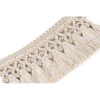 Christopher Farr Cloth Outdoor Performance Teepee Fringe Latte