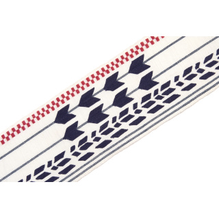 Christopher Farr Cloth Wayfarer Border Indigo