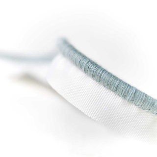Sanderson X Salvesen Graham Tanfield Piping Cord, Blue Clay