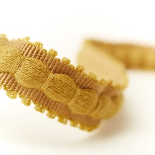 Sanderson X Salvesen Graham Thornborough Bobble Braid, Mustard