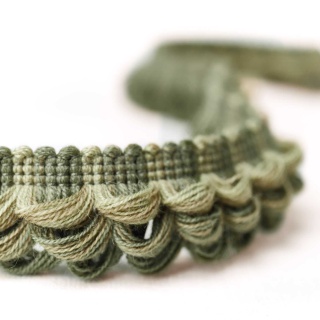 Sanderson X Salvesen Graham Nunwick Triple Loop Fringe, Thyme