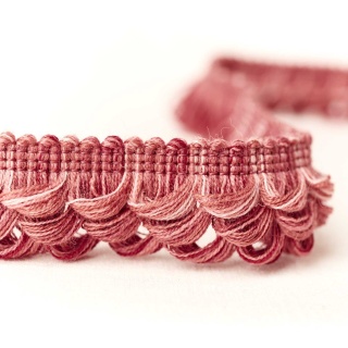 Sanderson X Salvesen Graham Nunwick Triple Loop Fringe, Rose