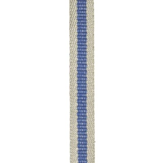 Ian Mankin Poole Striped Braid, Cobalt