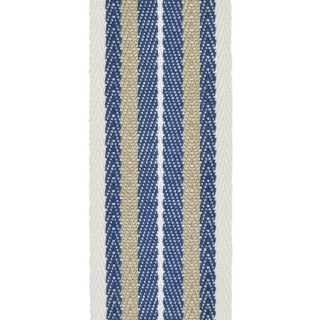Ian Mankin Southwold Stripe Braid, Cobalt