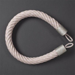 Zoffany by Sanderson Rope Tie Back, Rose Quartz