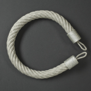 Zoffany by Sanderson Rope Tie Back, Silver