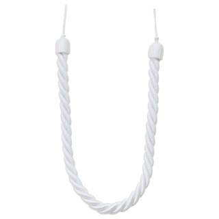Principal Ginni Rope Tieback, White