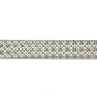 Colefax and Fowler Cross Stitch Braid, Aqua/Leaf