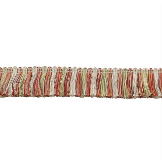 Colefax and Fowler Cut Ruche, Tomato