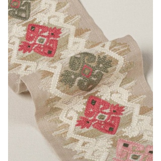 Colefax and Fowler Corin Braid, Pink/Green