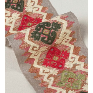 Colefax and Fowler Corin Braid, Red/Green