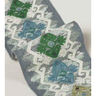 Colefax and Fowler Corin Braid, Green/Slate